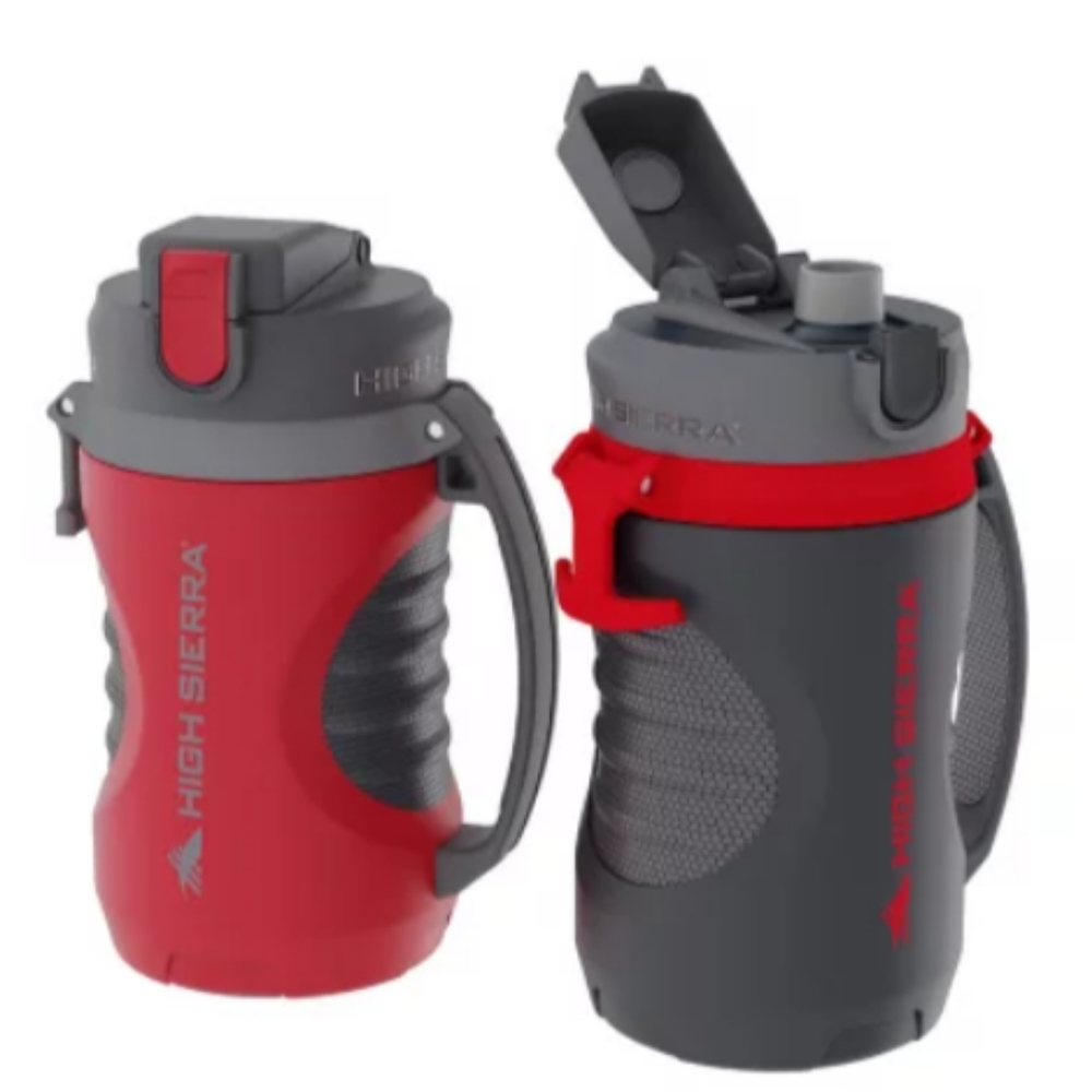 High sierra 2 pack 64oz max hydrate sports jug